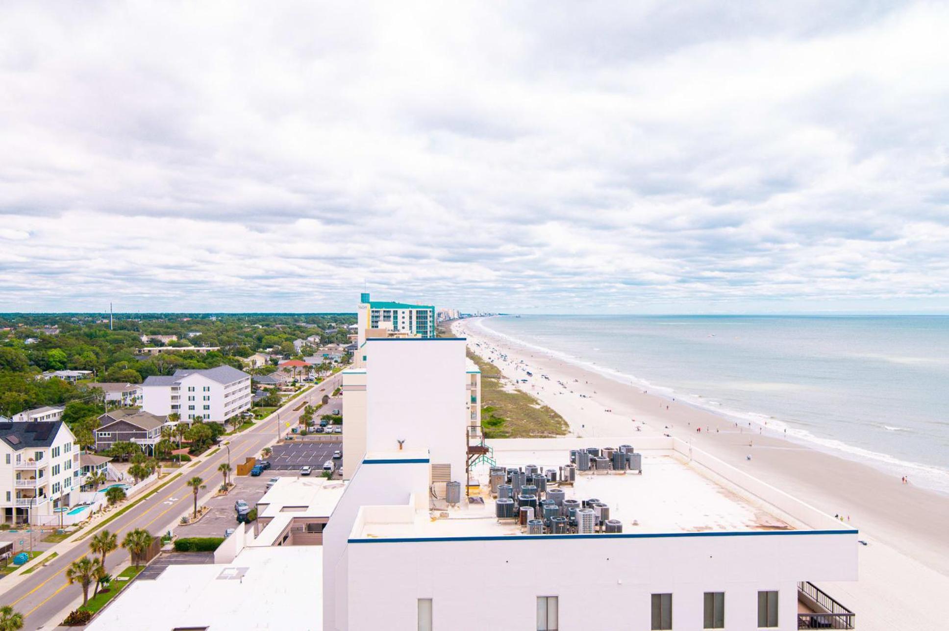 Bay Watch Resort Luxe Oceanfront End Unit マートルビーチ エクステリア 写真