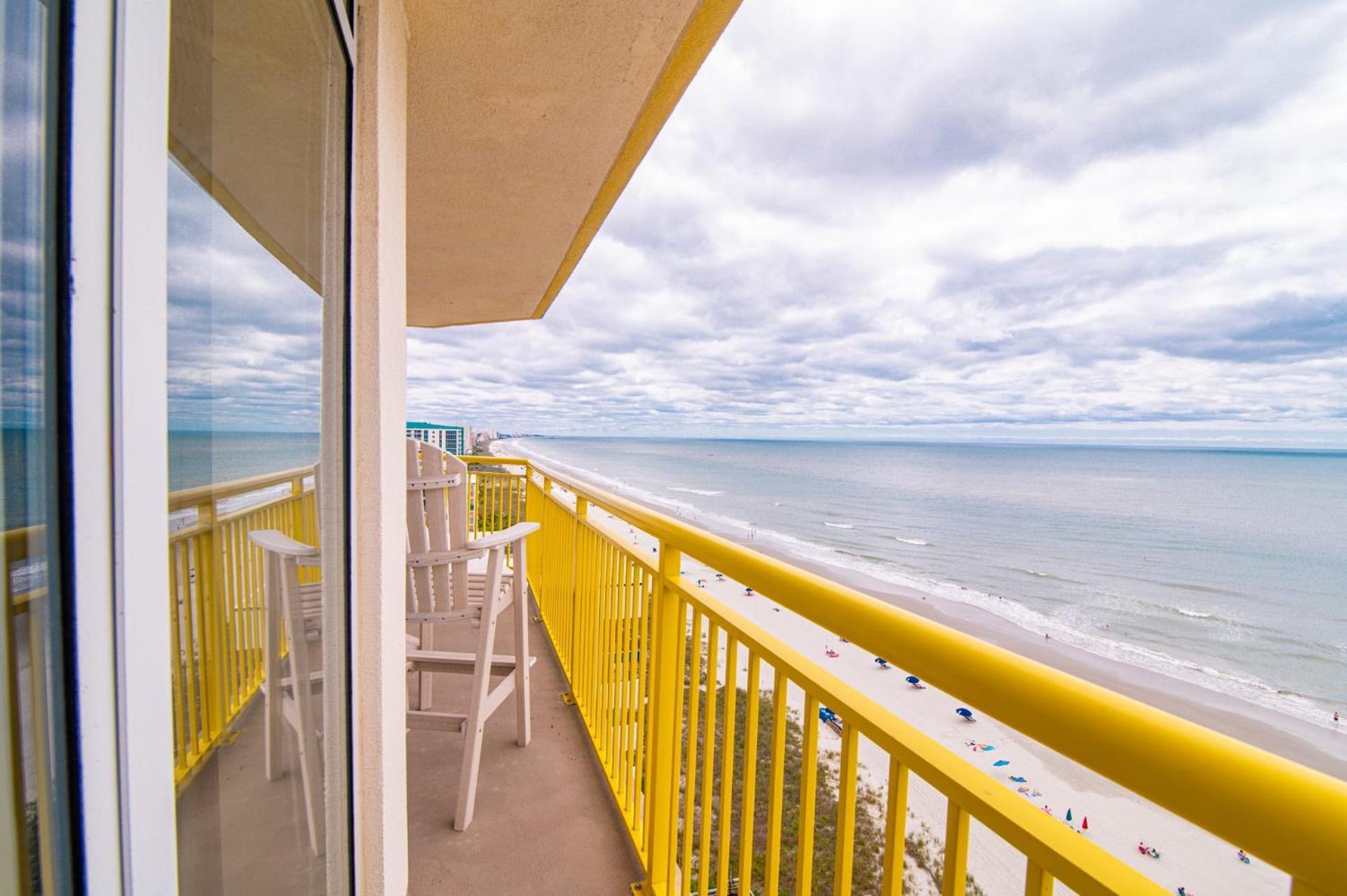Bay Watch Resort Luxe Oceanfront End Unit マートルビーチ エクステリア 写真