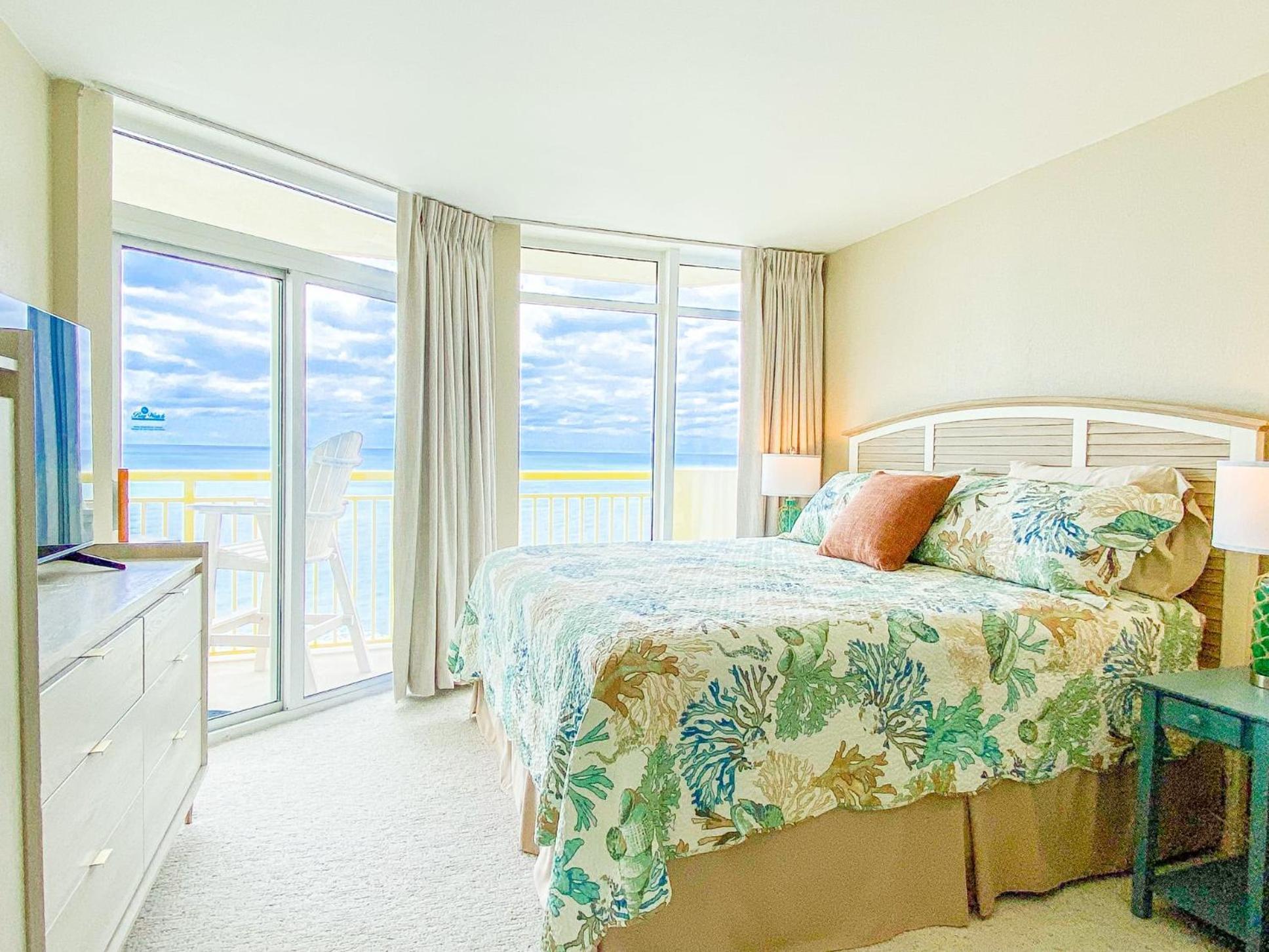Bay Watch Resort Luxe Oceanfront End Unit マートルビーチ エクステリア 写真