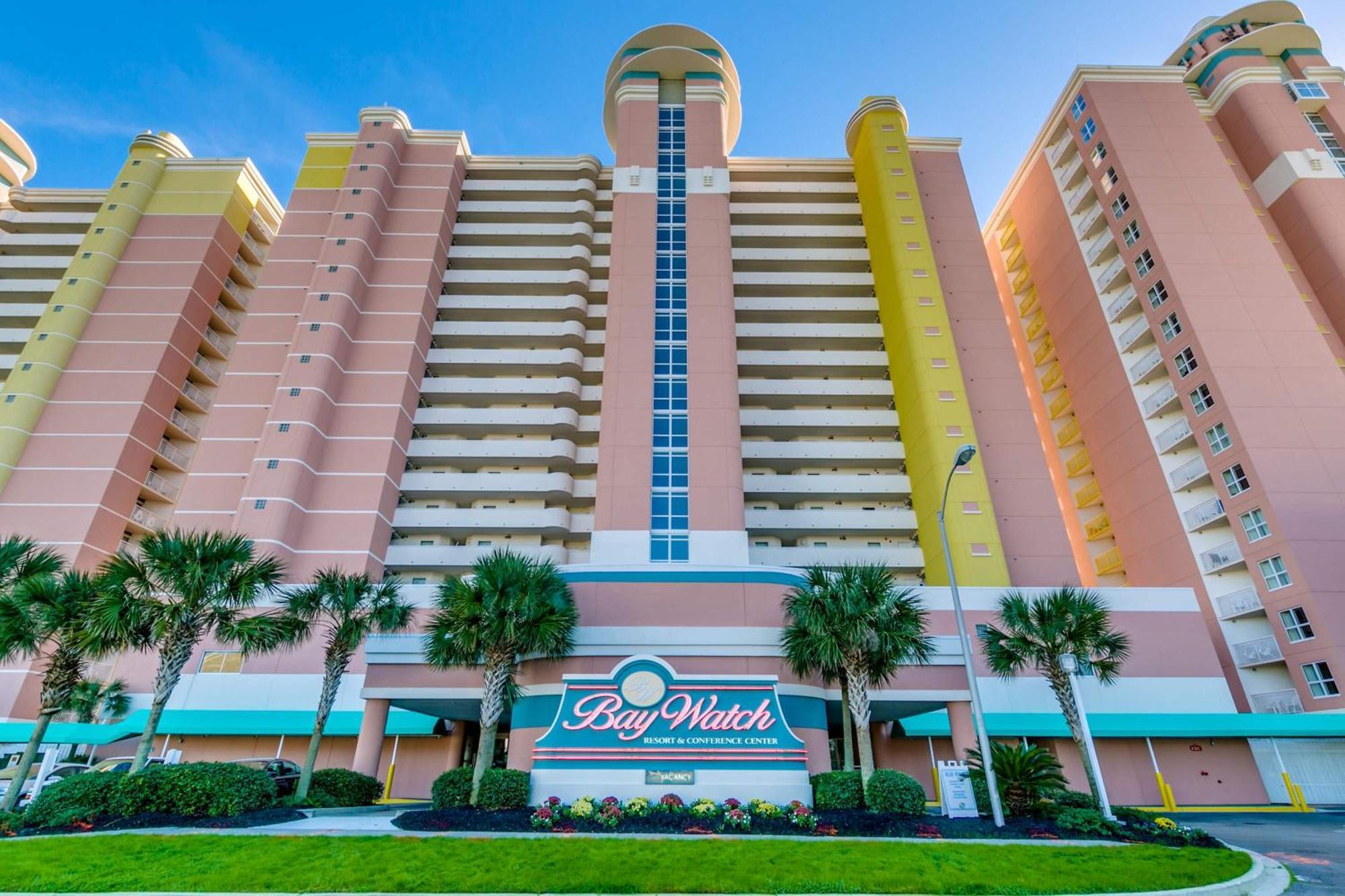 Bay Watch Resort Luxe Oceanfront End Unit マートルビーチ エクステリア 写真
