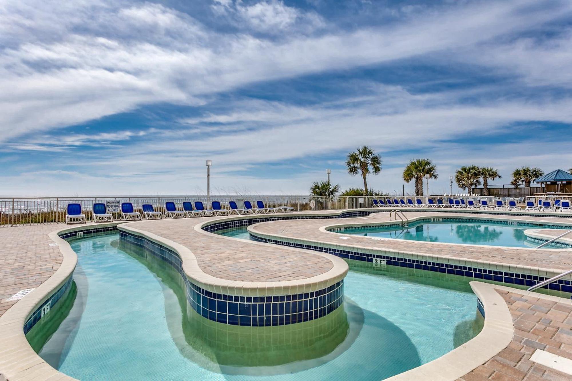 Bay Watch Resort Luxe Oceanfront End Unit マートルビーチ エクステリア 写真