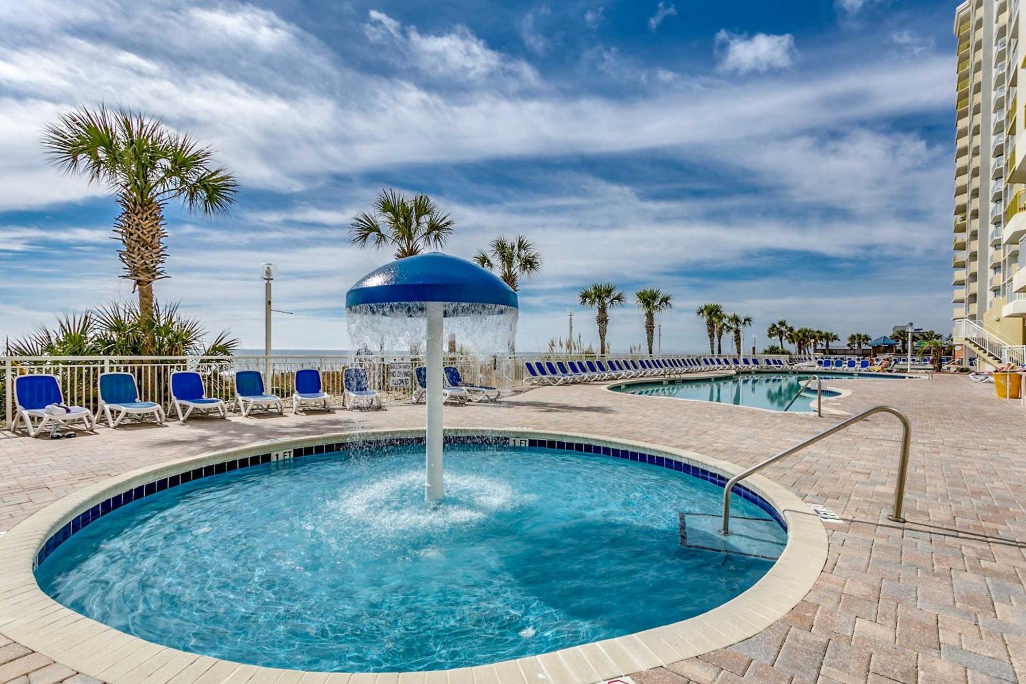 Bay Watch Resort Luxe Oceanfront End Unit マートルビーチ エクステリア 写真