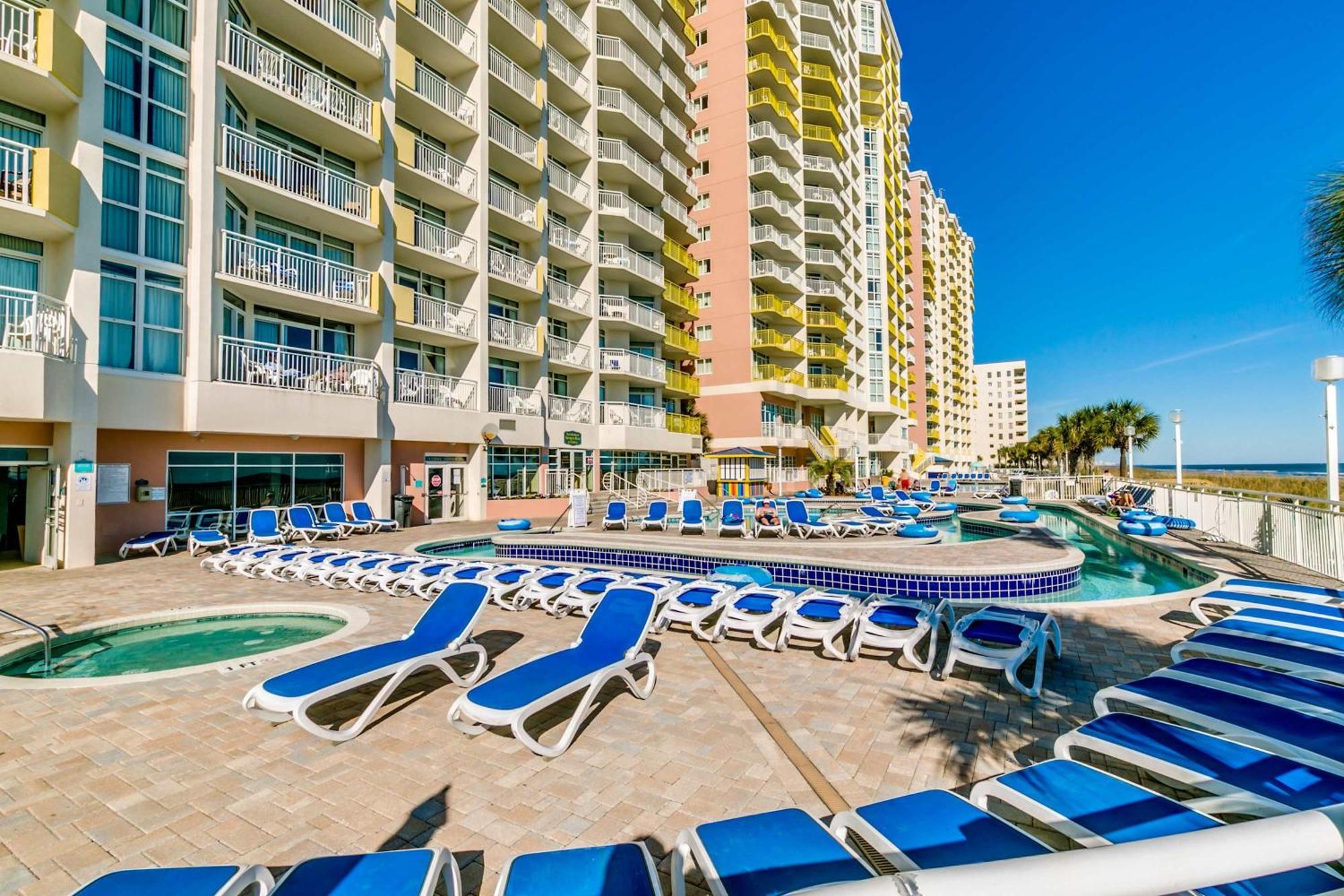 Bay Watch Resort Luxe Oceanfront End Unit マートルビーチ エクステリア 写真