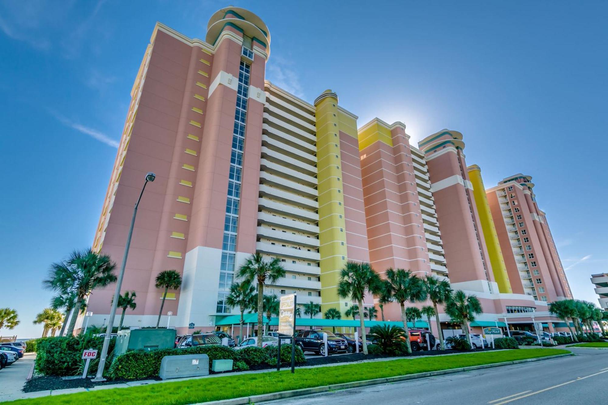 Bay Watch Resort Luxe Oceanfront End Unit マートルビーチ エクステリア 写真